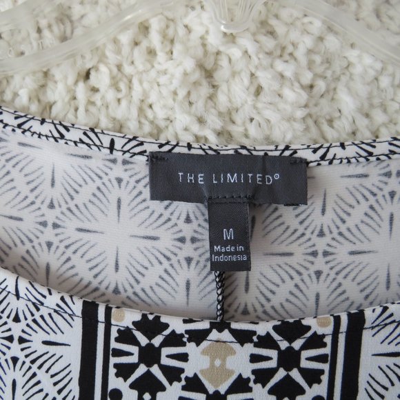 The Limited Collection Women's Boatneck Blouse with Flared Sleeves Medium - Picture 3 of 9